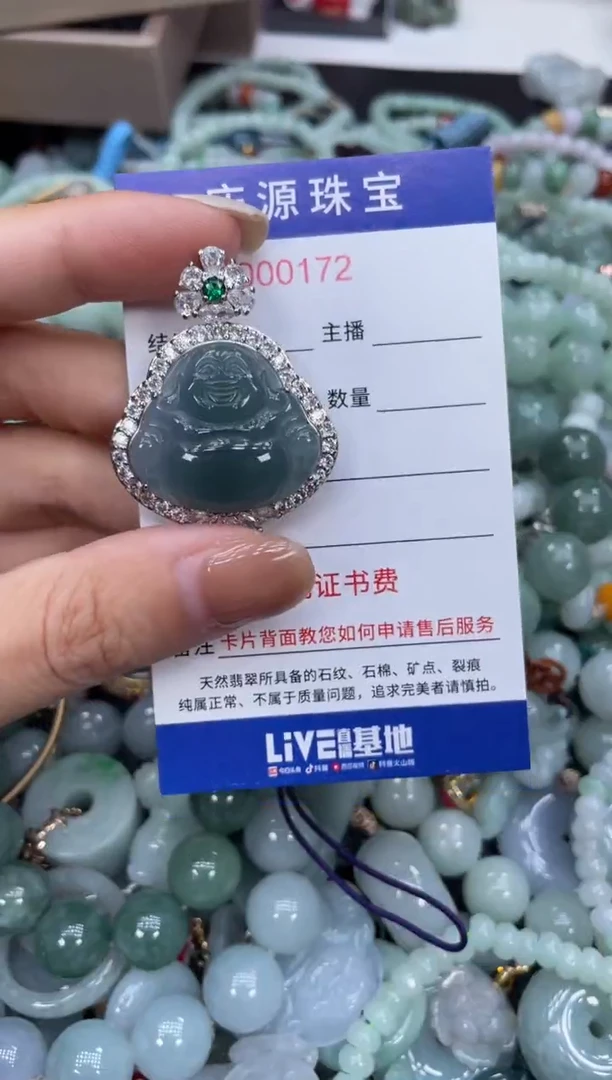 翡翠未镶嵌颈饰161