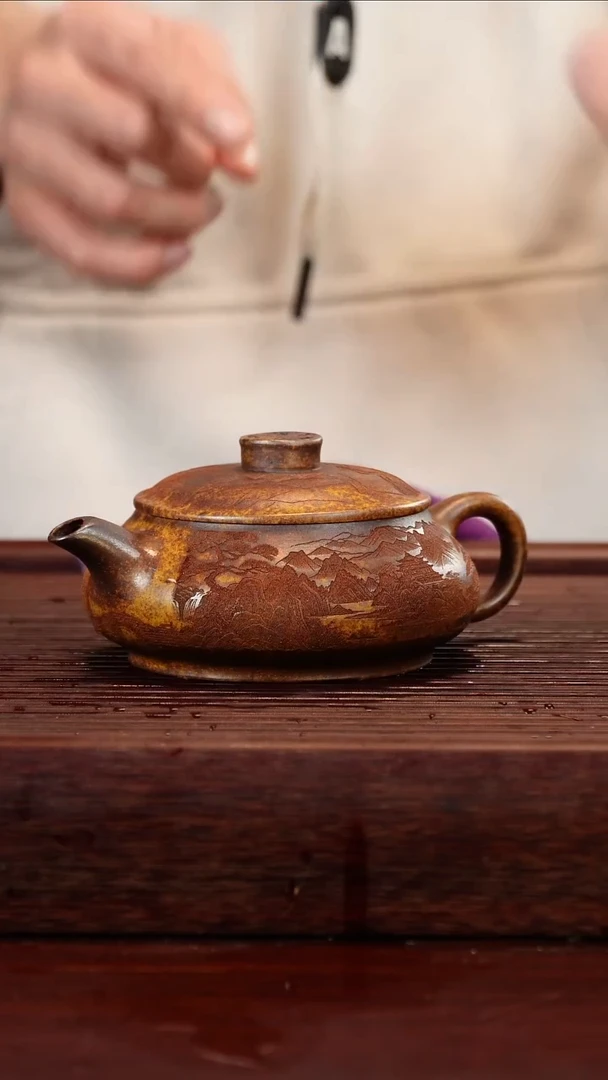 茶壶紫砂明炉200cc左右