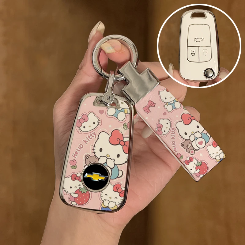 雪佛兰创酷钥匙套科鲁兹科鲁泽沃兰多迈锐宝XL探界者赛欧汽车壳扣