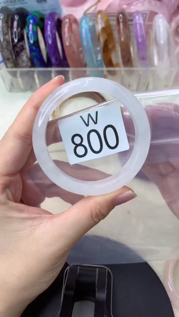 未镶嵌手镯水晶W800-54