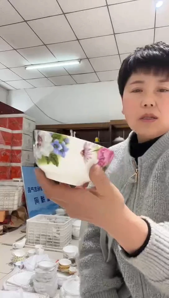 骨瓷5碗1个隆达骨瓷