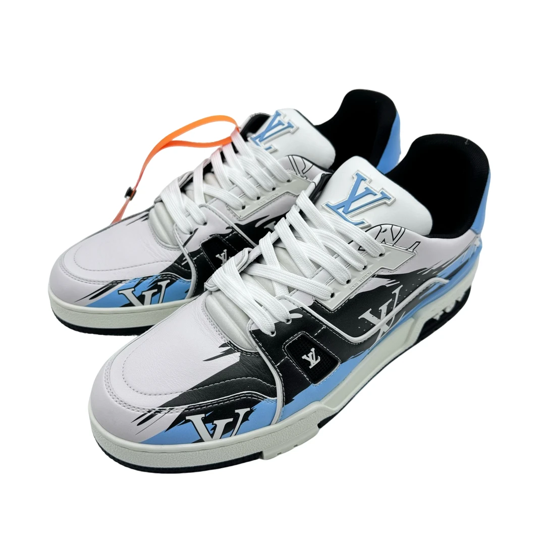 99新 LouisVuitton/路易威登 8码42码 LOGO trainer99新vv862