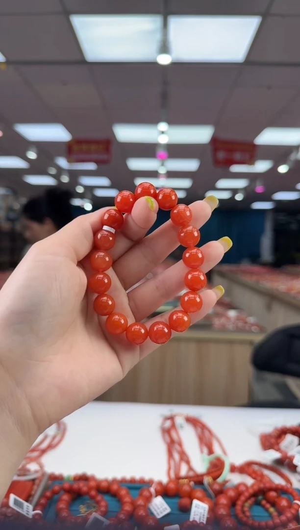 南红玛瑙珠串未镶嵌多样发其一/12/HS9991910