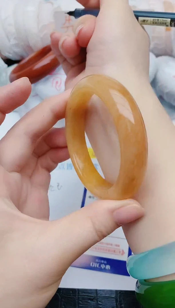 石英质玉手镯未镶嵌z50+57-58