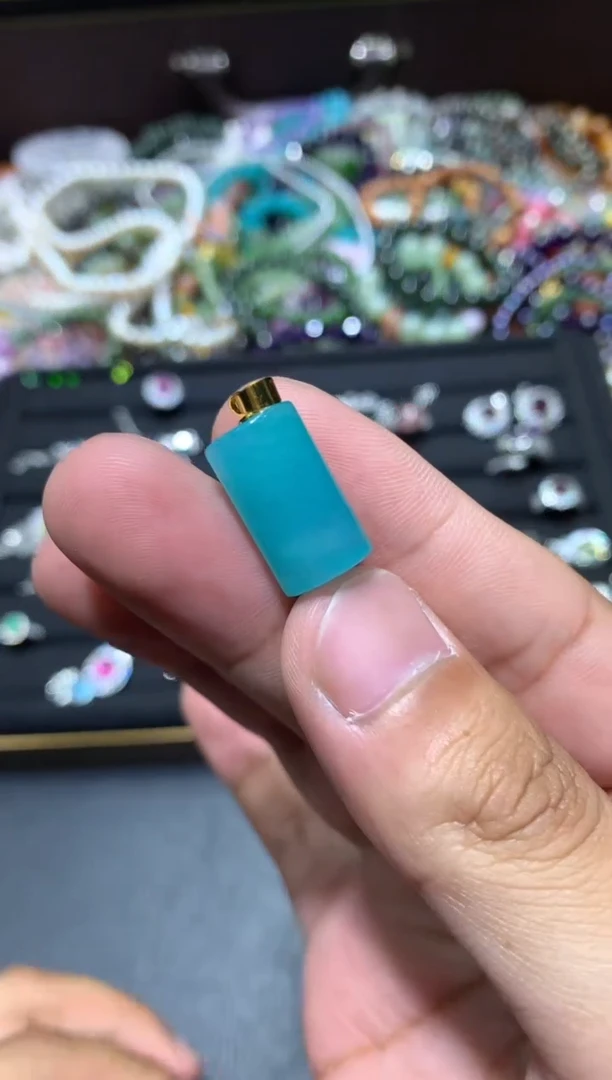 未镶嵌颈饰天河石Q31【多样性发其一】