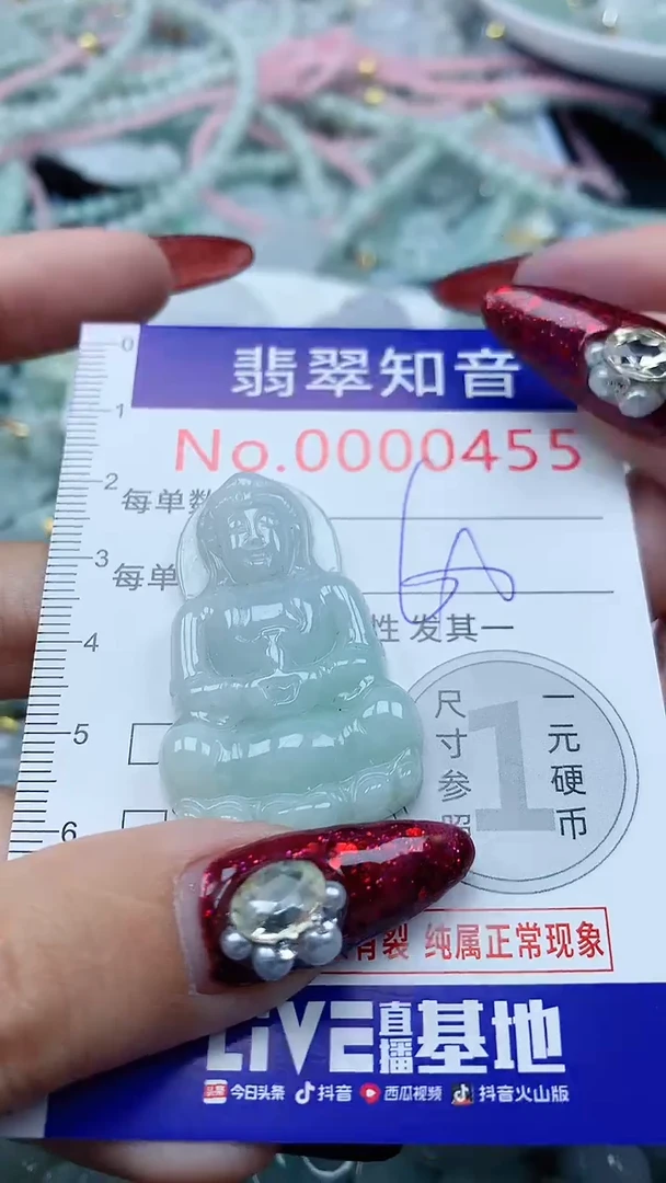 颈饰未镶嵌翡翠455