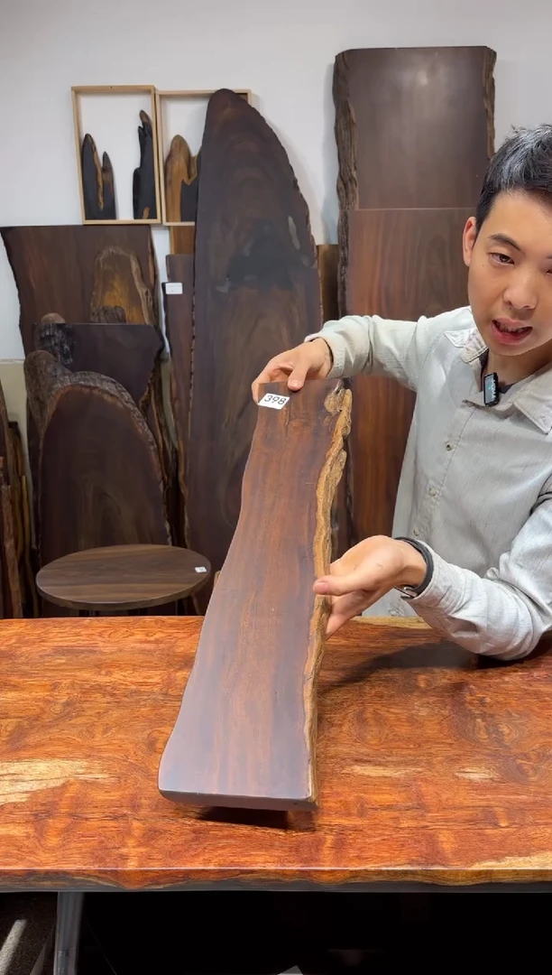 风车木（黑檀木）尺寸65*13*2.5编号398