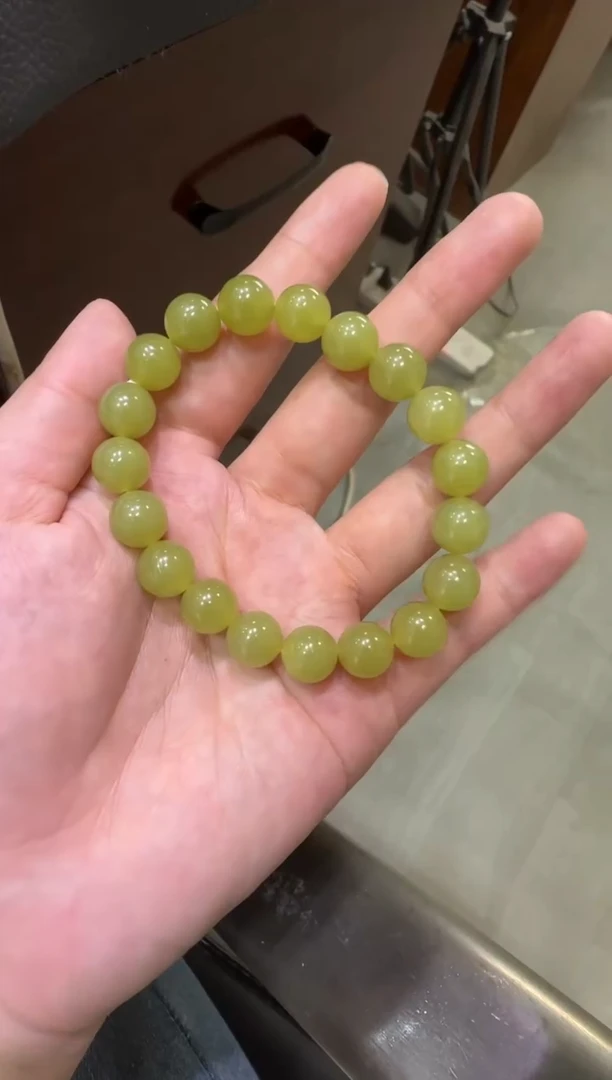 未镶嵌手串和田玉若羌黄口手串 （产地直发）