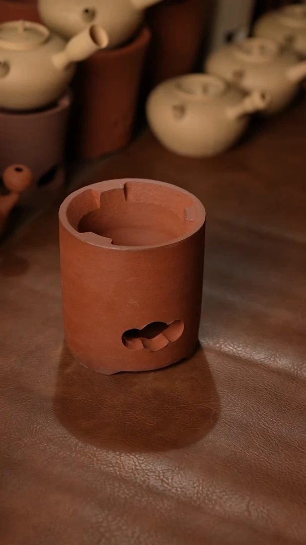 003直筒祥云开窗炭炉