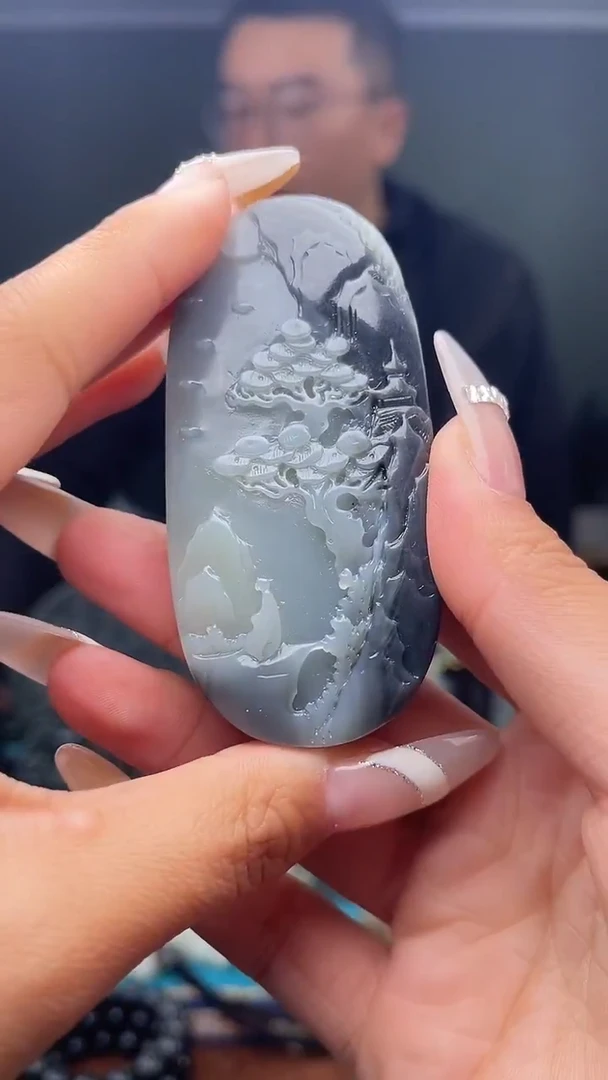 未镶嵌和田玉挂件1