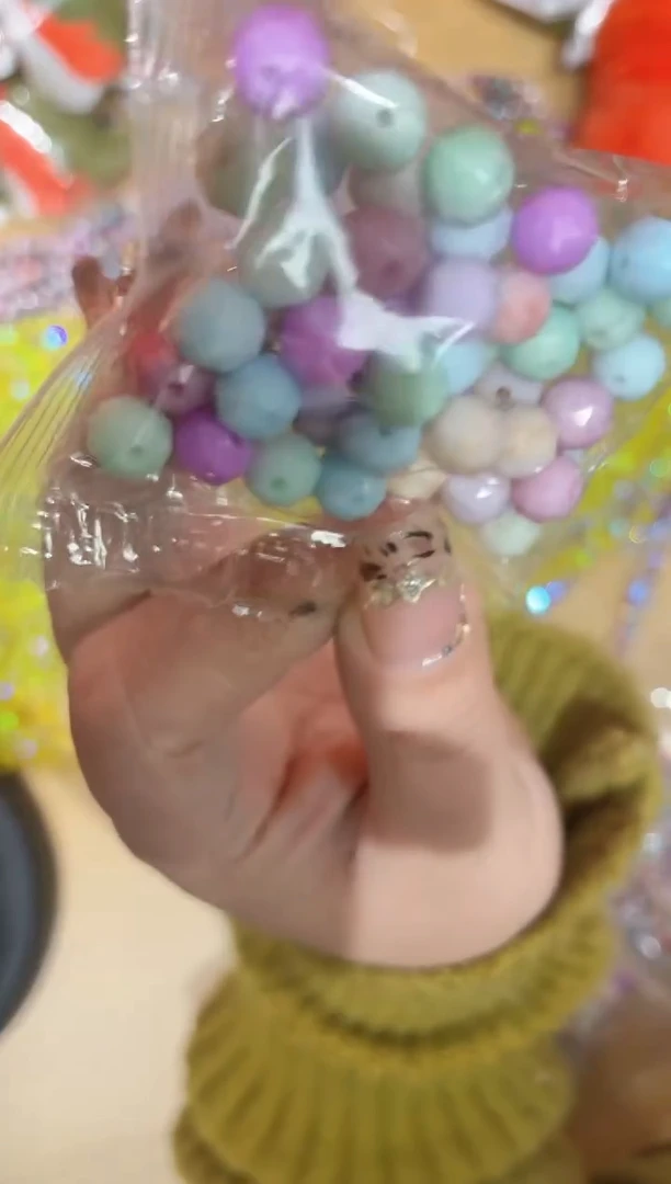 琉璃1454卡8花球混色4包