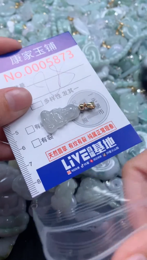 颈饰未镶嵌翡翠5873