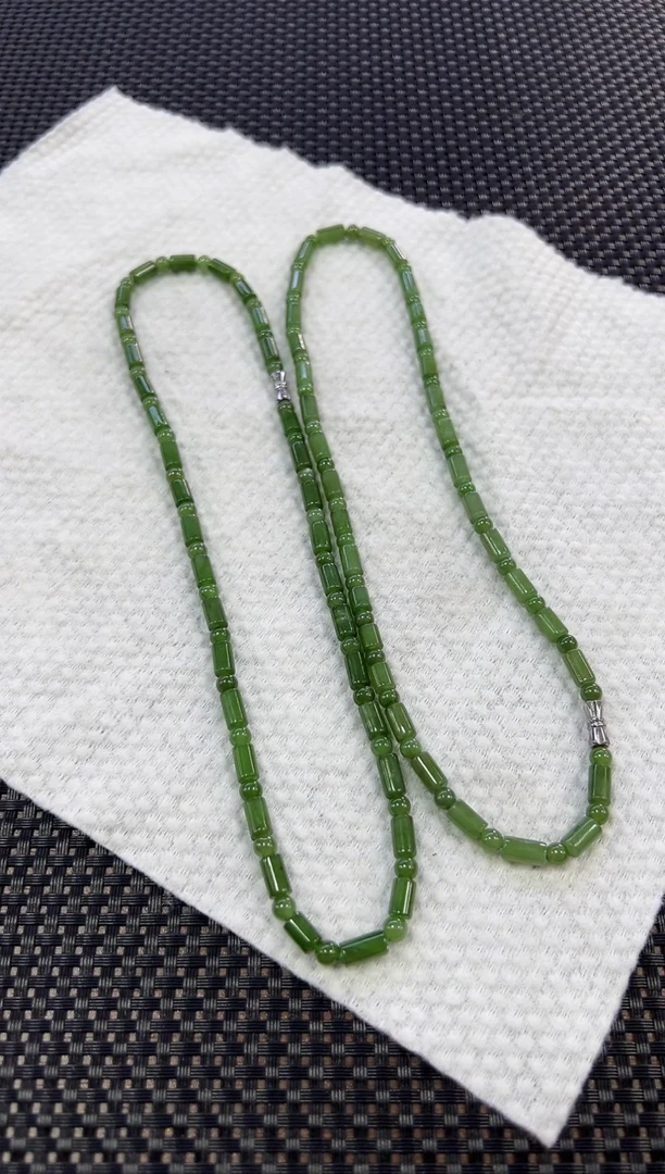 【闪购商品】和田玉项链未镶嵌diy款约5mm+（多样性发一件）