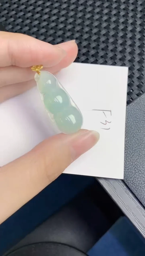 翡翠银S925镶嵌颈饰天然翡翠緬甸A貨