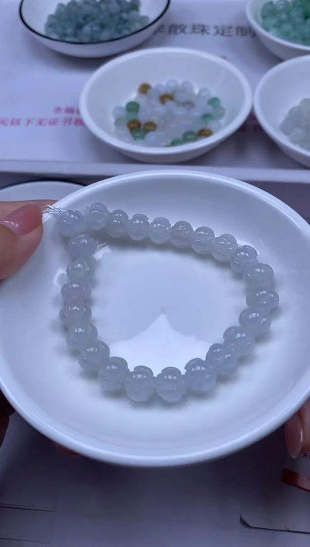 颈饰未镶嵌翡翠l***.雪欣散珠定制diy