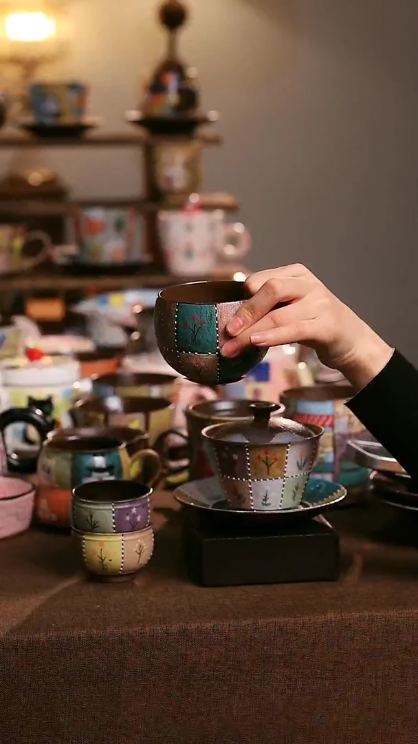 禧看陶瓷-紫砂蛋杯