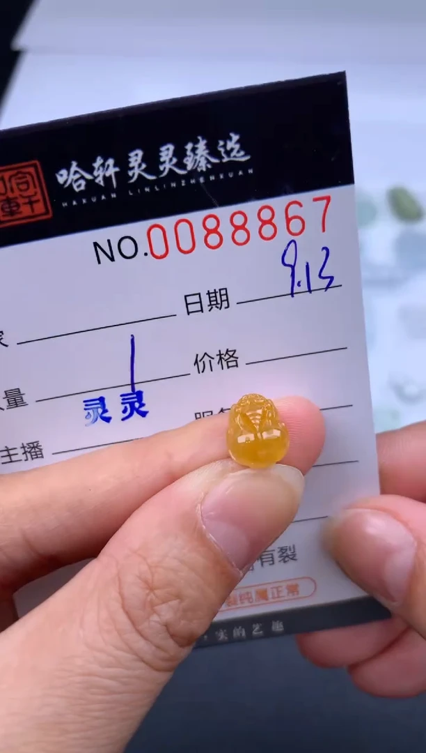 吊坠(不含链)未镶嵌翡翠哈轩   裸石1