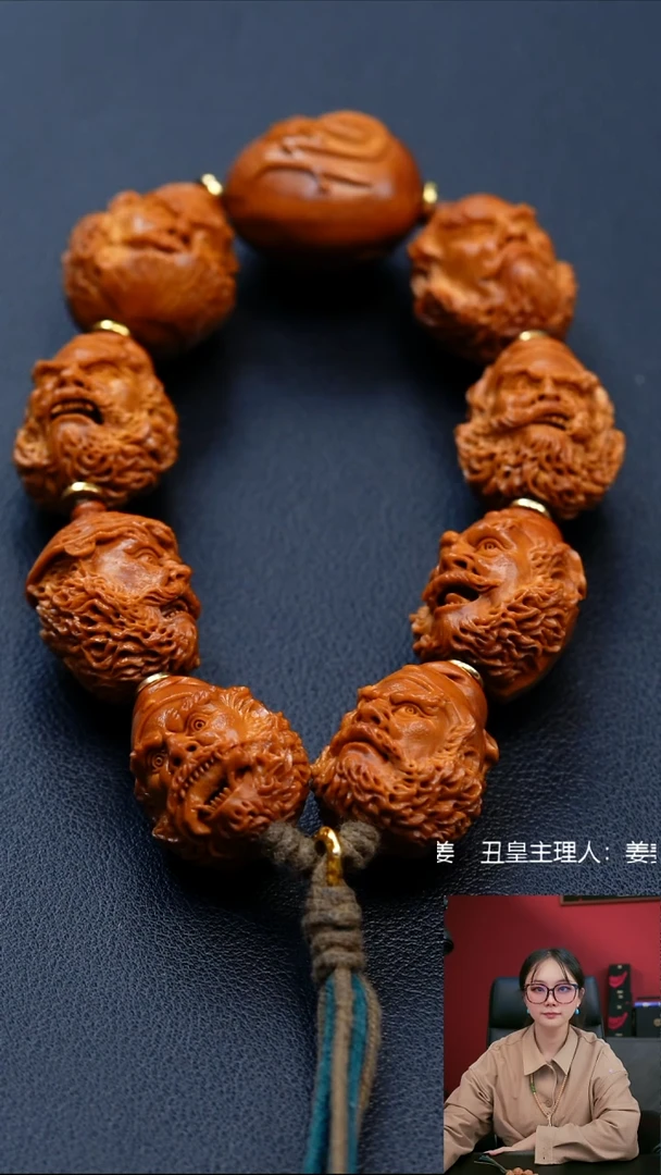 手串/手链橄榄核2.1钟馗百态手持