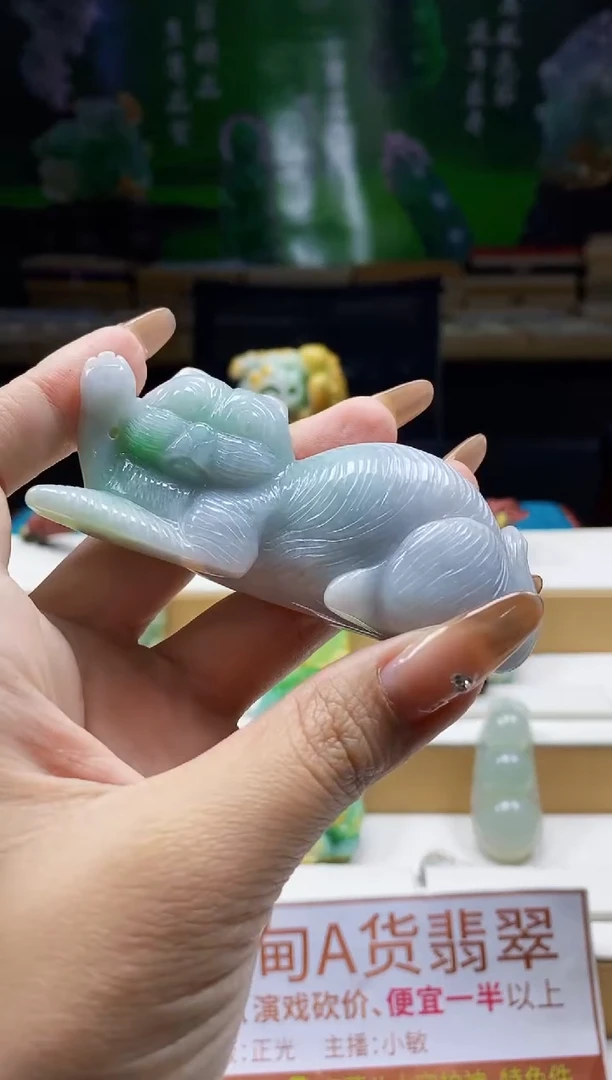 颈饰未镶嵌翡翠翡翠A货