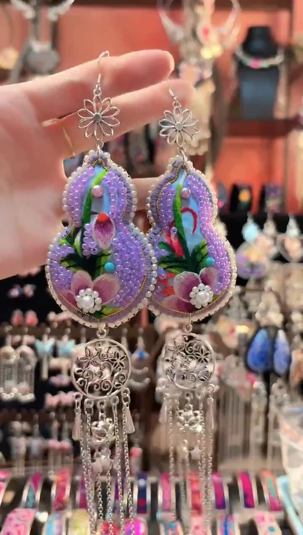 织绣 云织谣民族风精美饰品   107