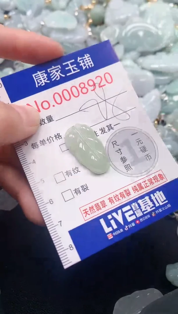 颈饰未镶嵌翡翠8920