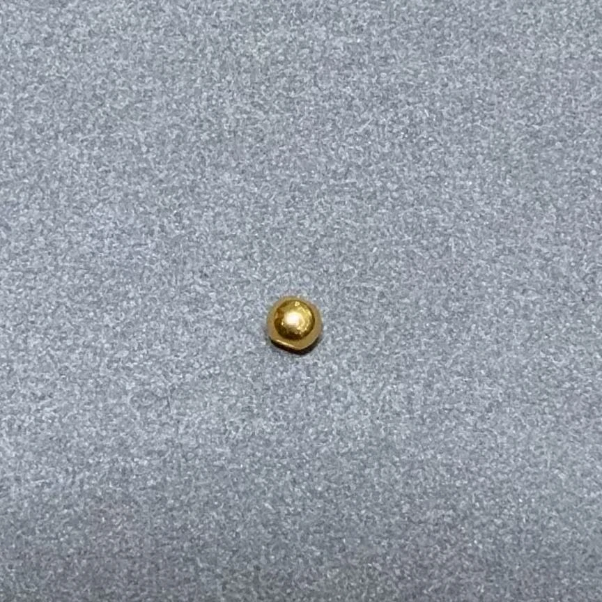CBAI/菜百HYF足金转运珠足金999光珠