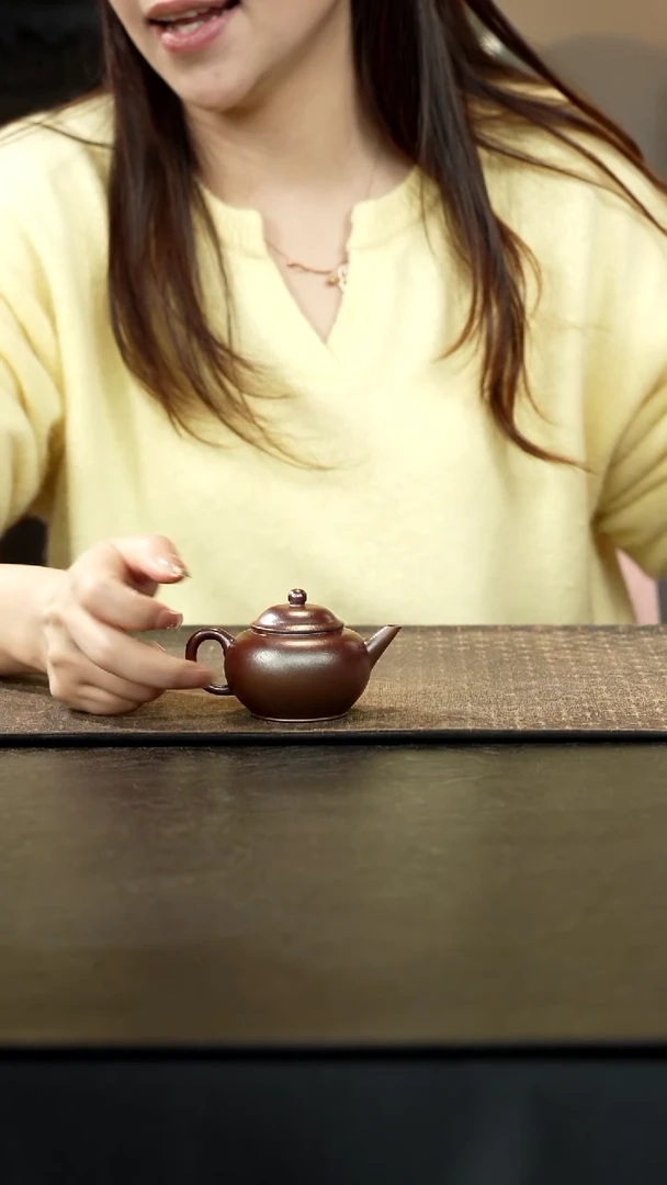 茶壶紫砂柴烧底槽青小水平60cc