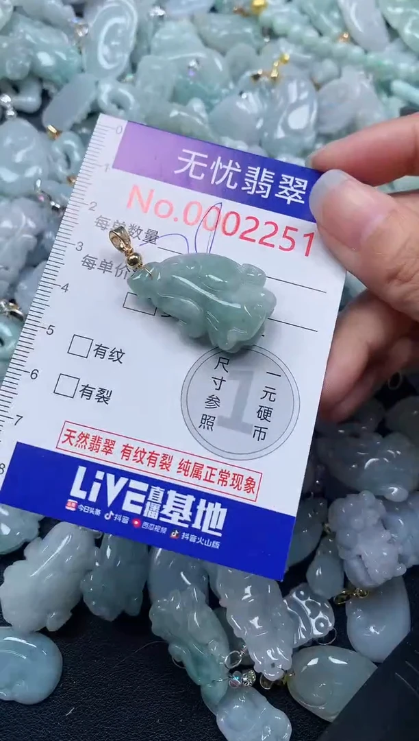 颈饰未镶嵌翡翠2251