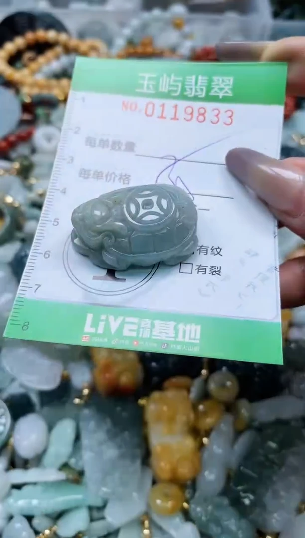 翡翠未镶嵌颈饰闪购0119833