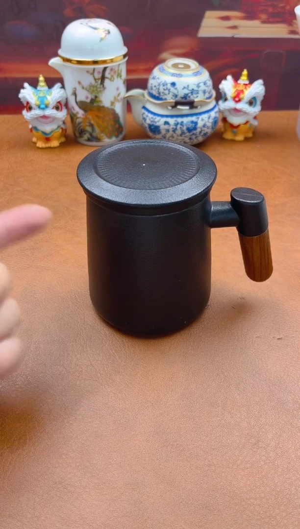 陶瓷茶具摆件旅行套组
