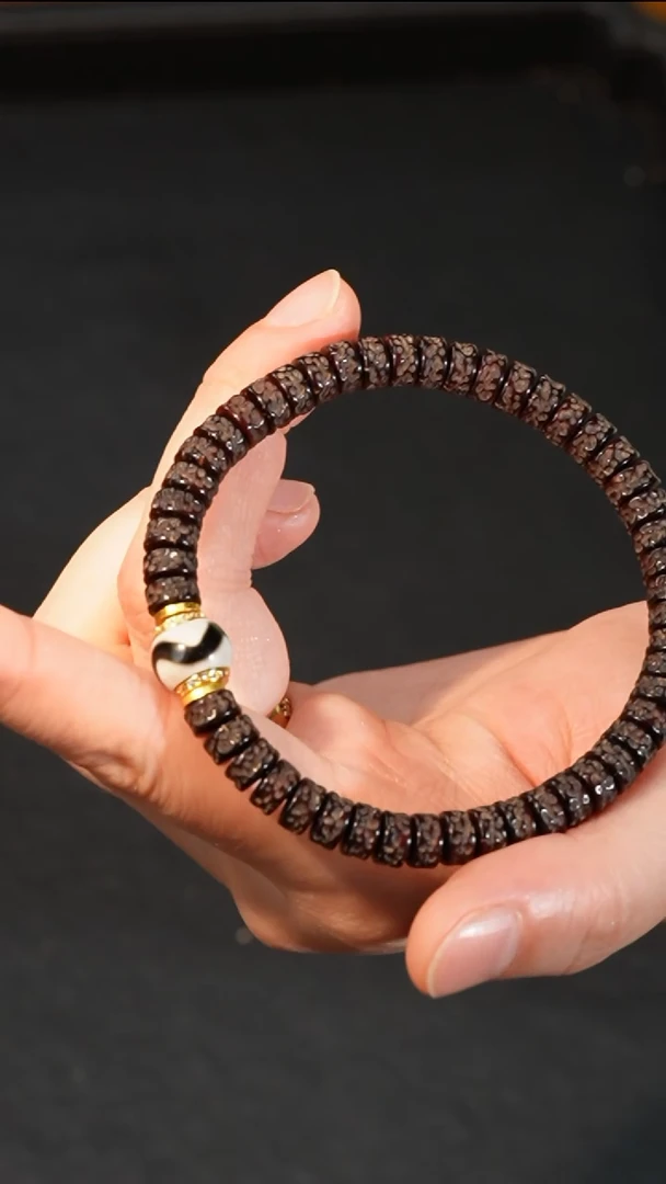 紫金鼠手串鼠尖纯肉精工鼠嘎精配7*4mm
