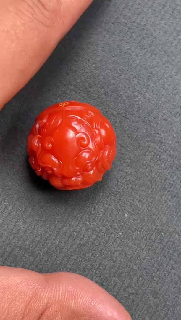 未镶嵌珠子南红玛瑙高****哥珠子
