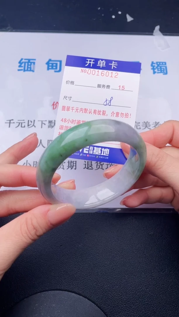 【闪购商品】翡翠手镯未镶嵌12天然翡翠A货