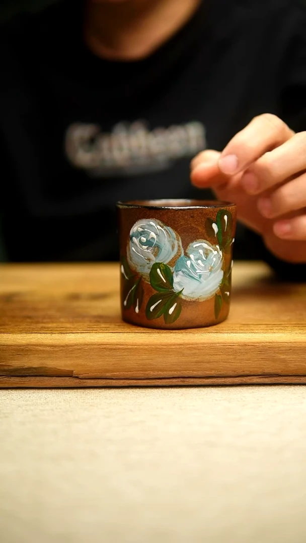 @@陶园瓷舍@@纯手工手绘@高温釉下彩