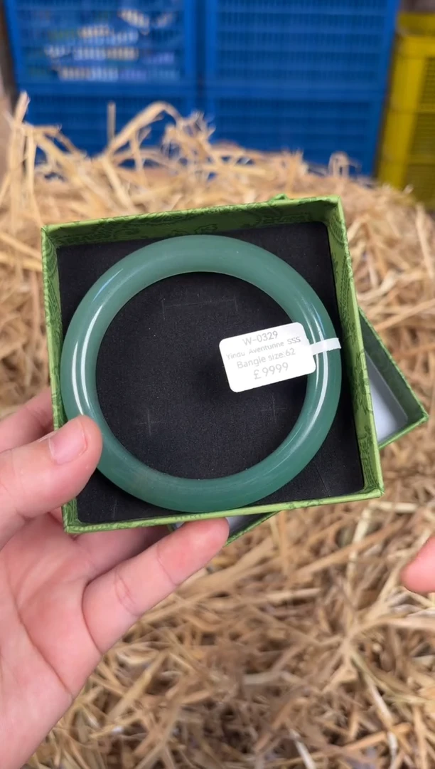 未镶嵌手镯石英质玉W0329