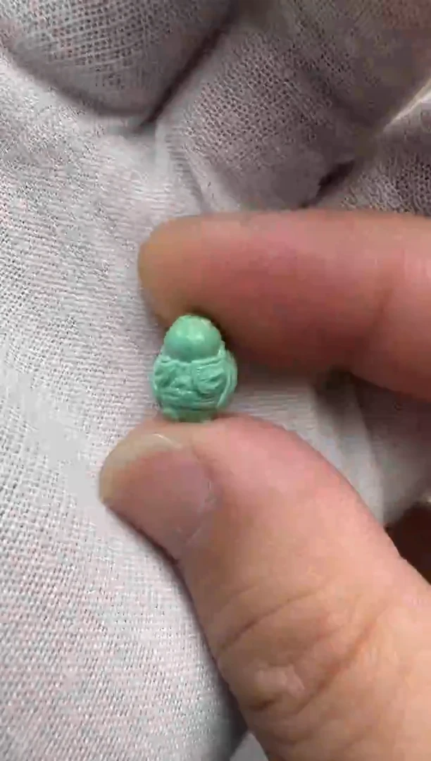 未镶嵌绿松石财主左右9.8前后9.2高12.3