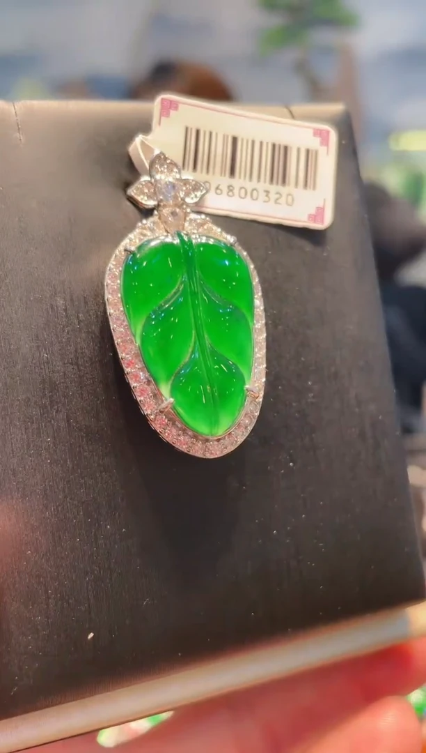 【闪购商品】翡翠颈饰未镶嵌A101天然A货翡翠