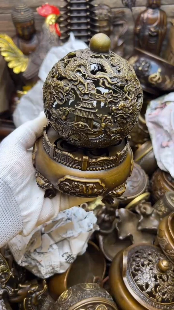 精美铜器，点击下单