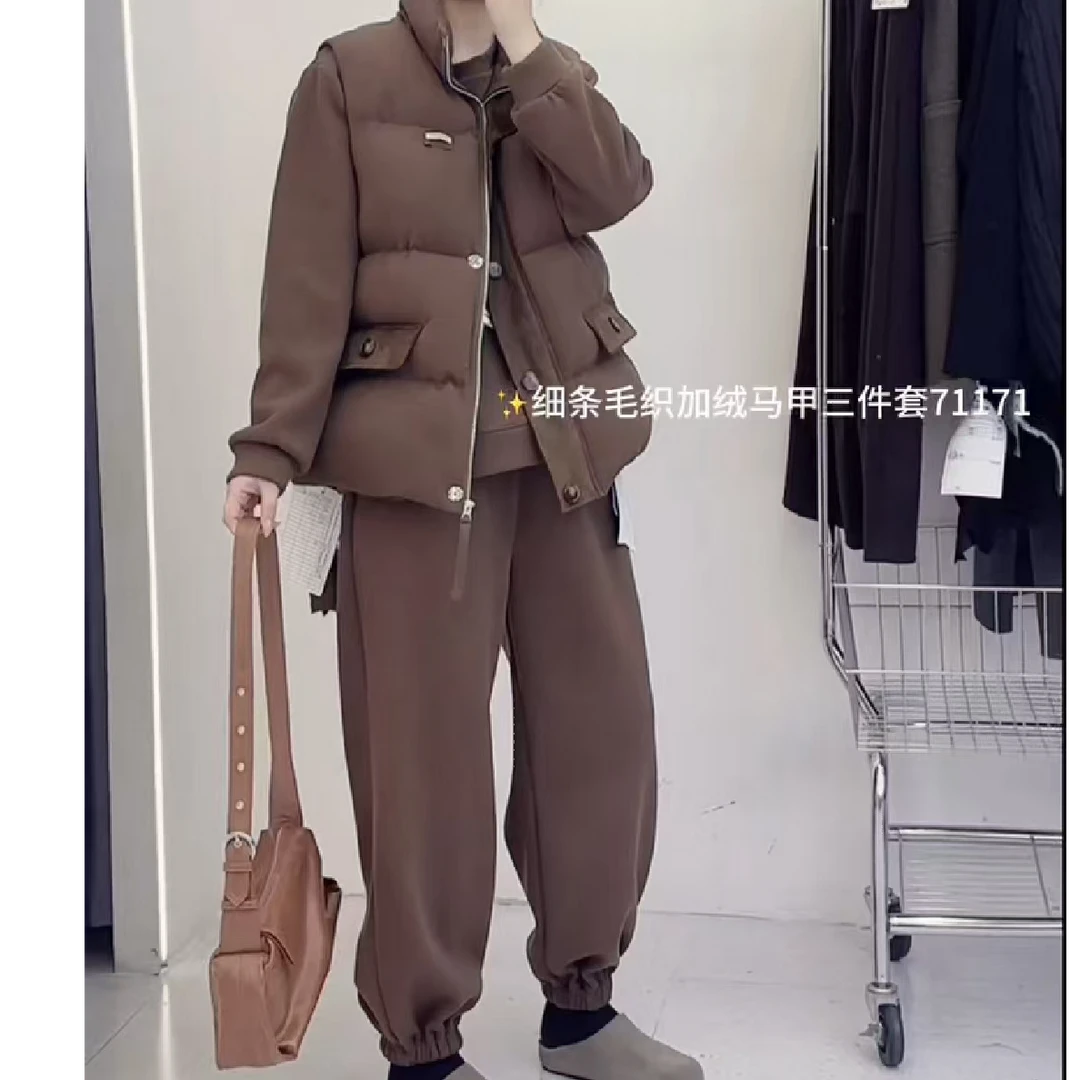 二姐家淼71171时尚百搭三件套【棉服】