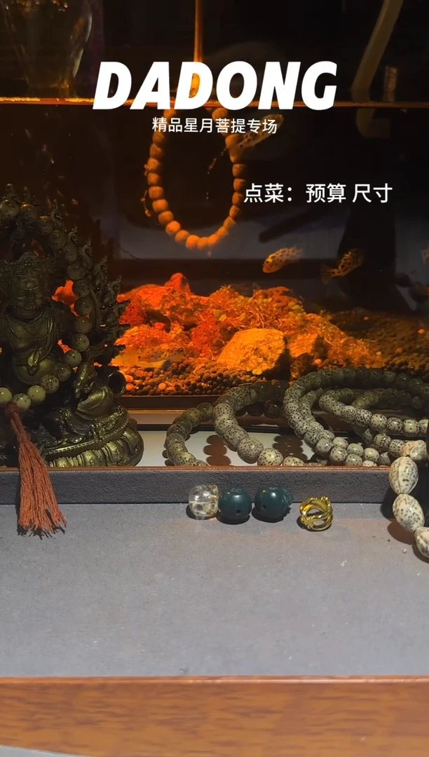 星月菩提吊坠大**子无相钻石面