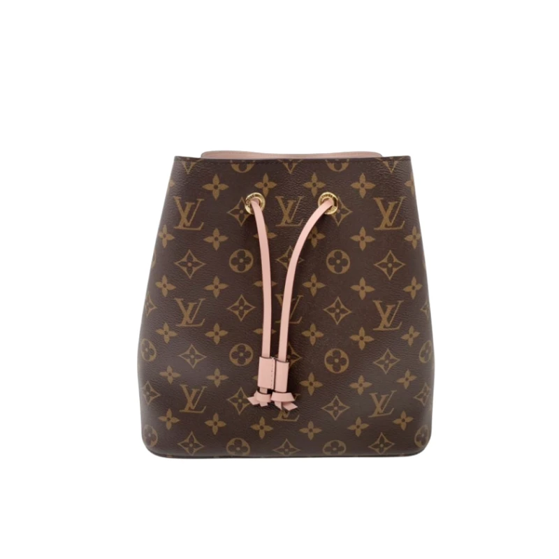 99新 LouisVuitton/路易威登 NEONOE老花水桶包 红/黑/粉/焦糖