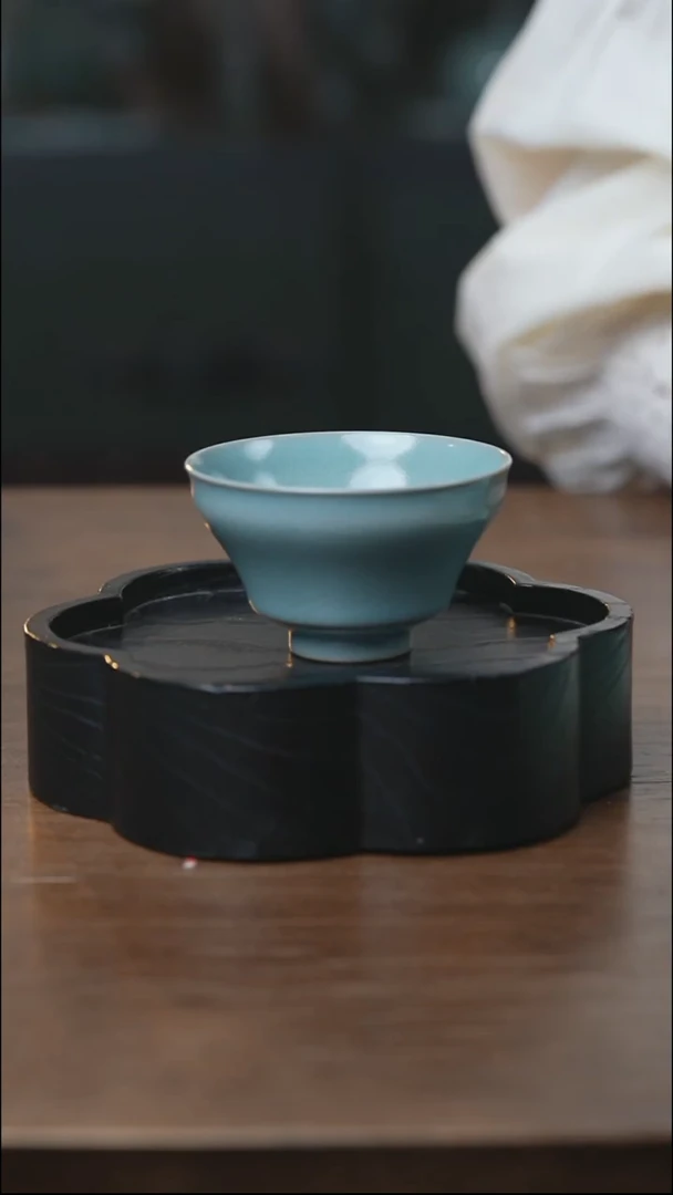 漱口盏 （拾汝）（天青）