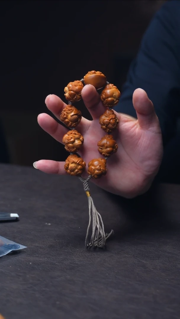 橄榄核手串/手链八大钟馗