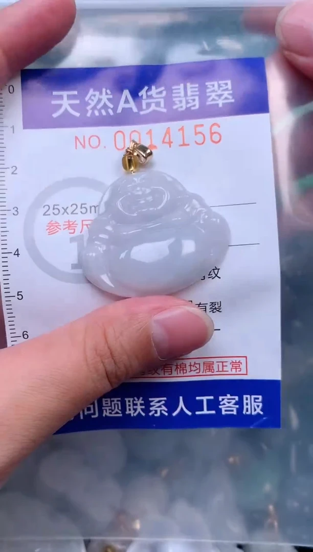 吊坠(赠链)未镶嵌翡翠1