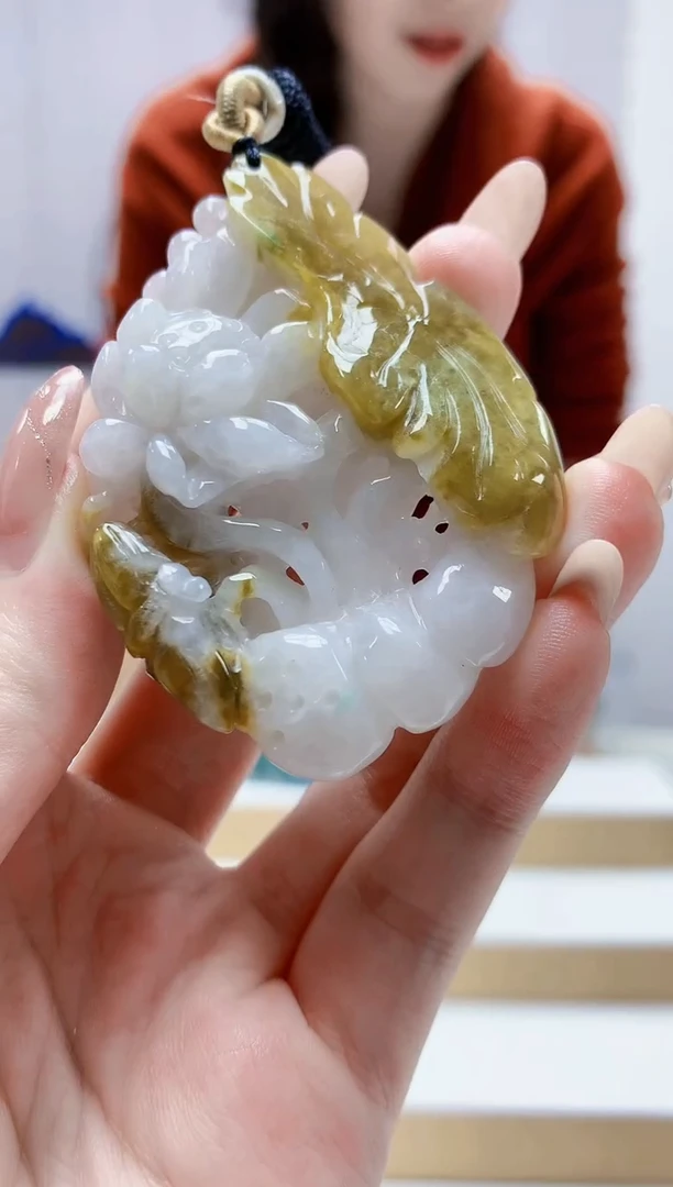 未镶嵌定制翡翠4829jw-毛货挂件162