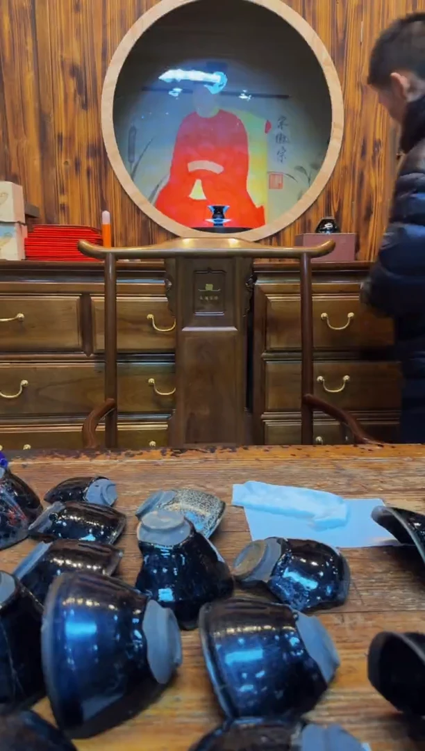 【闪购商品】茶盏1预售罗氏束口小五茶器罗建明