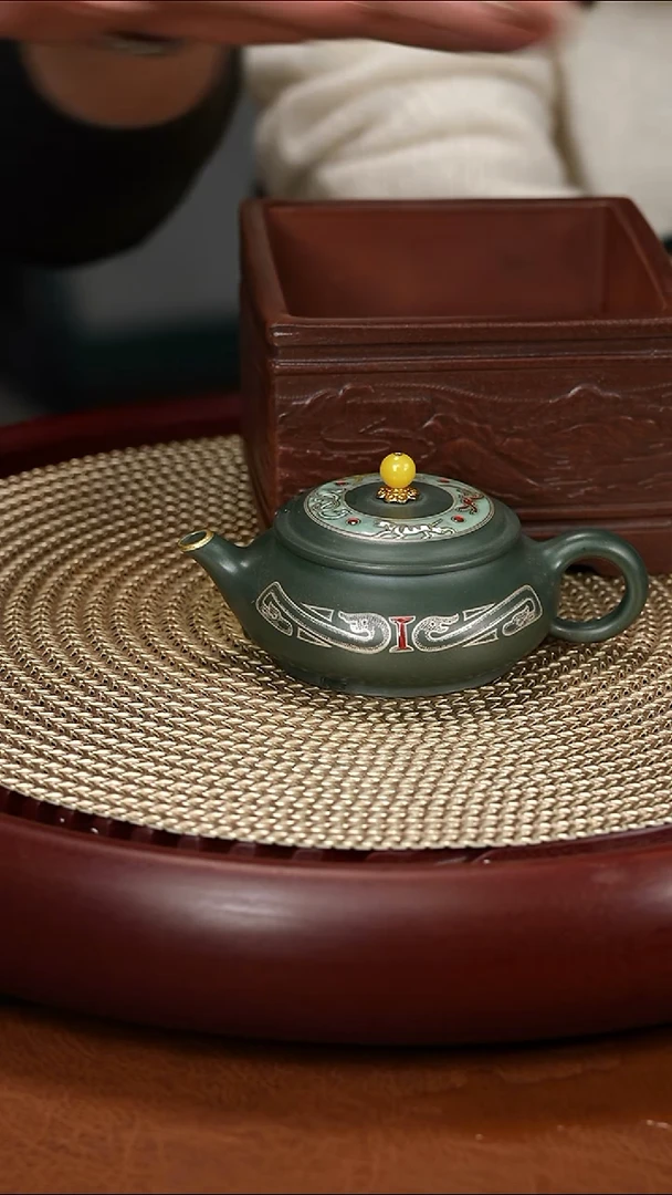 茶壶紫砂赵丽娟 明炉 花盆