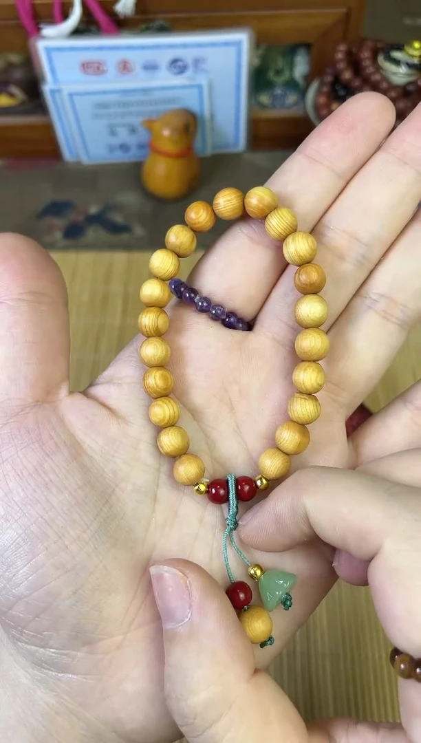 非洲檀香手串/手链菩提木质玉石手串/多发性其一/不带盒子
