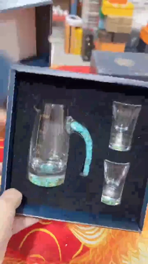 瓷片德艺茶器直播间@@酒具2杯