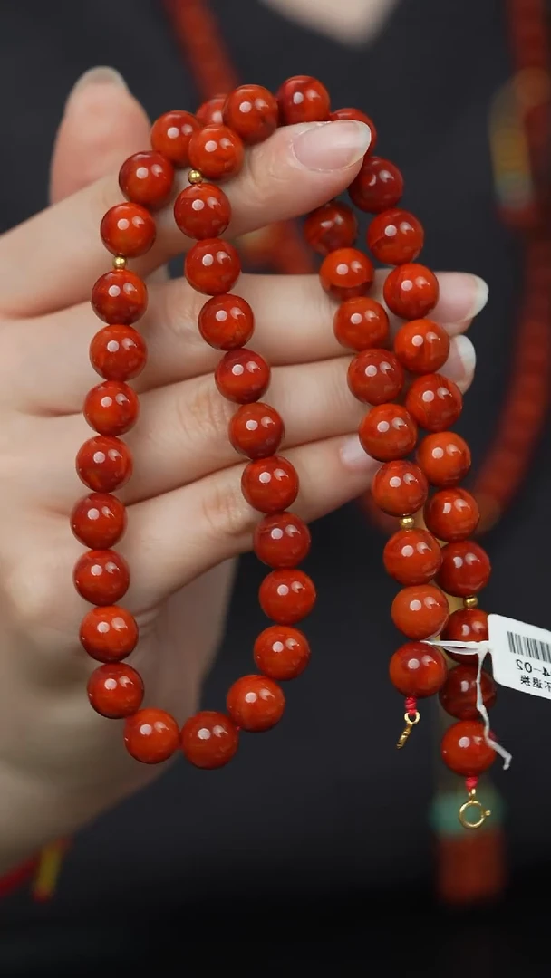 未镶嵌G85（多样性发一件）南红玛瑙项链